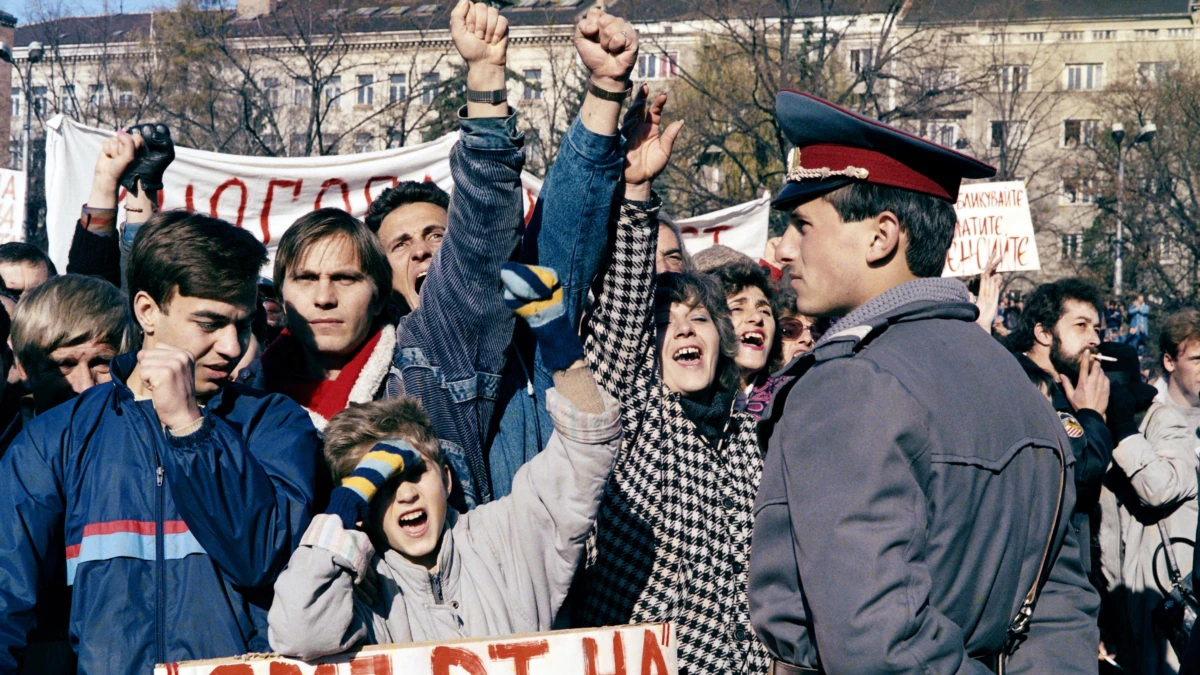 End of Zhivkov's Rule